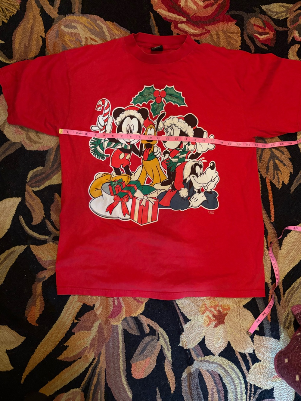 Disney Red Mickey Unlimited Logo Tee